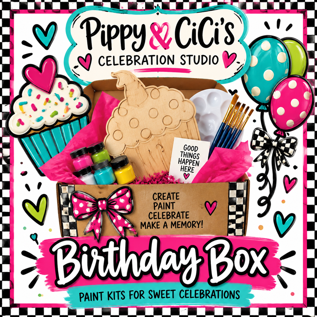 Pippy & CiCi's Birthday Box