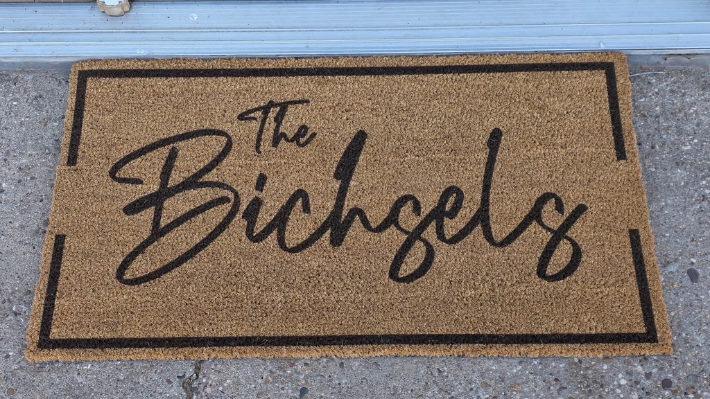 Personalized Family Name Doormat