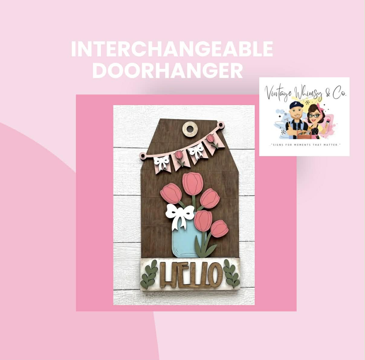 Interchangeable Doorhanger Attachments