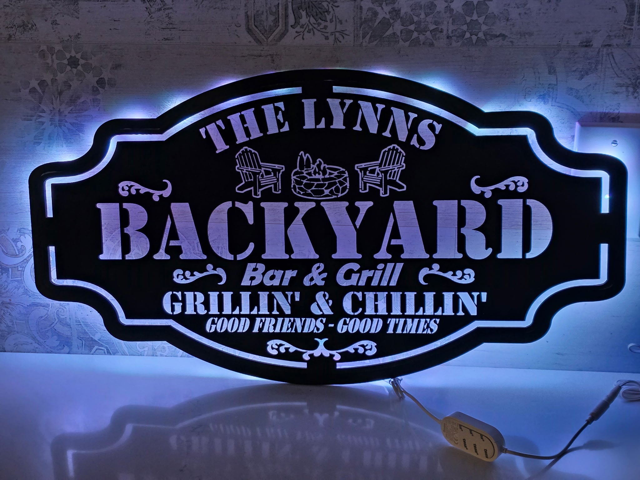 Backlit LED 3D Signs