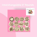 Interchangeable 3" Rounds