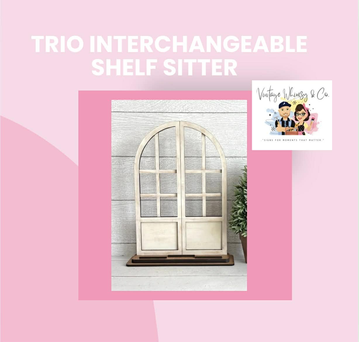 Trio Interchangeable Shelf Sitter