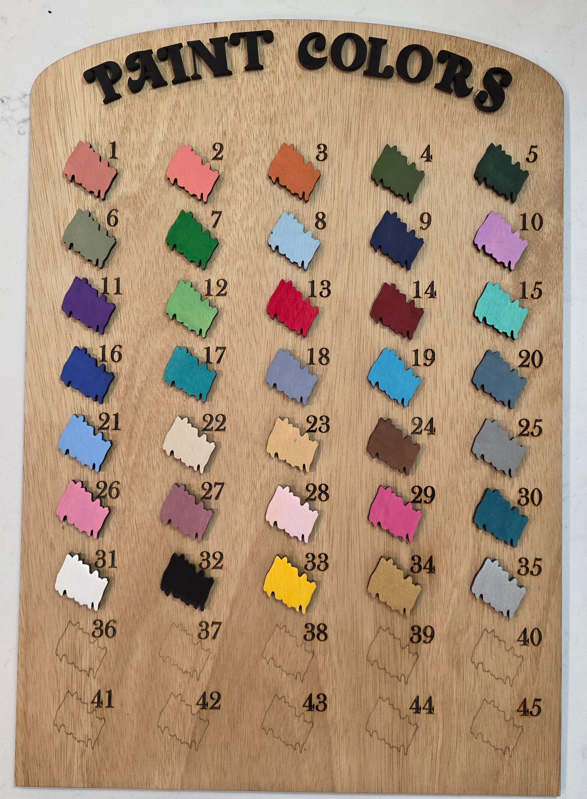 One Color 3D Name Sign