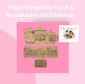 Interchangeable Truck & Breadboard Attachments