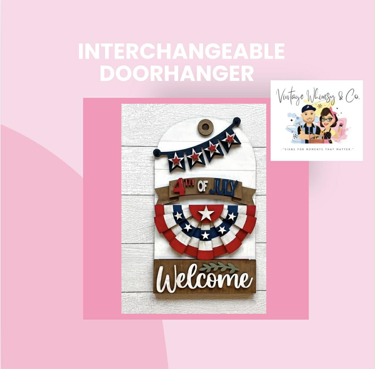 Interchangeable Doorhanger Attachments