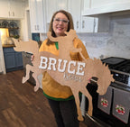 Two Color 3D Name Sign