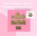 Interchangeable Truck & Breadboard Attachments