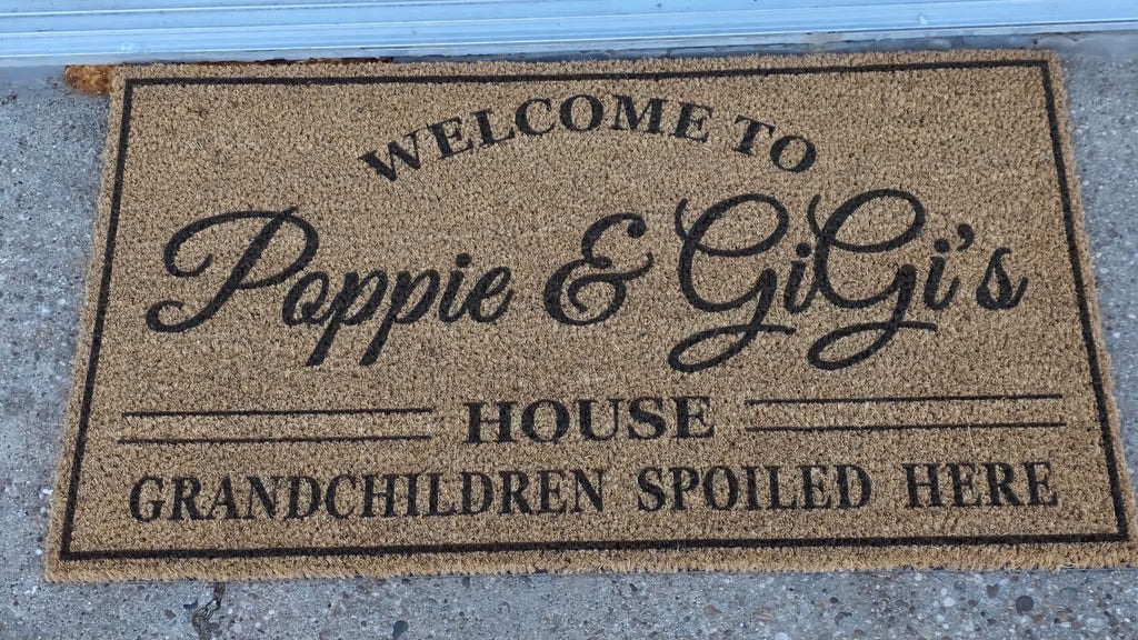 Personalized Family Name Doormat
