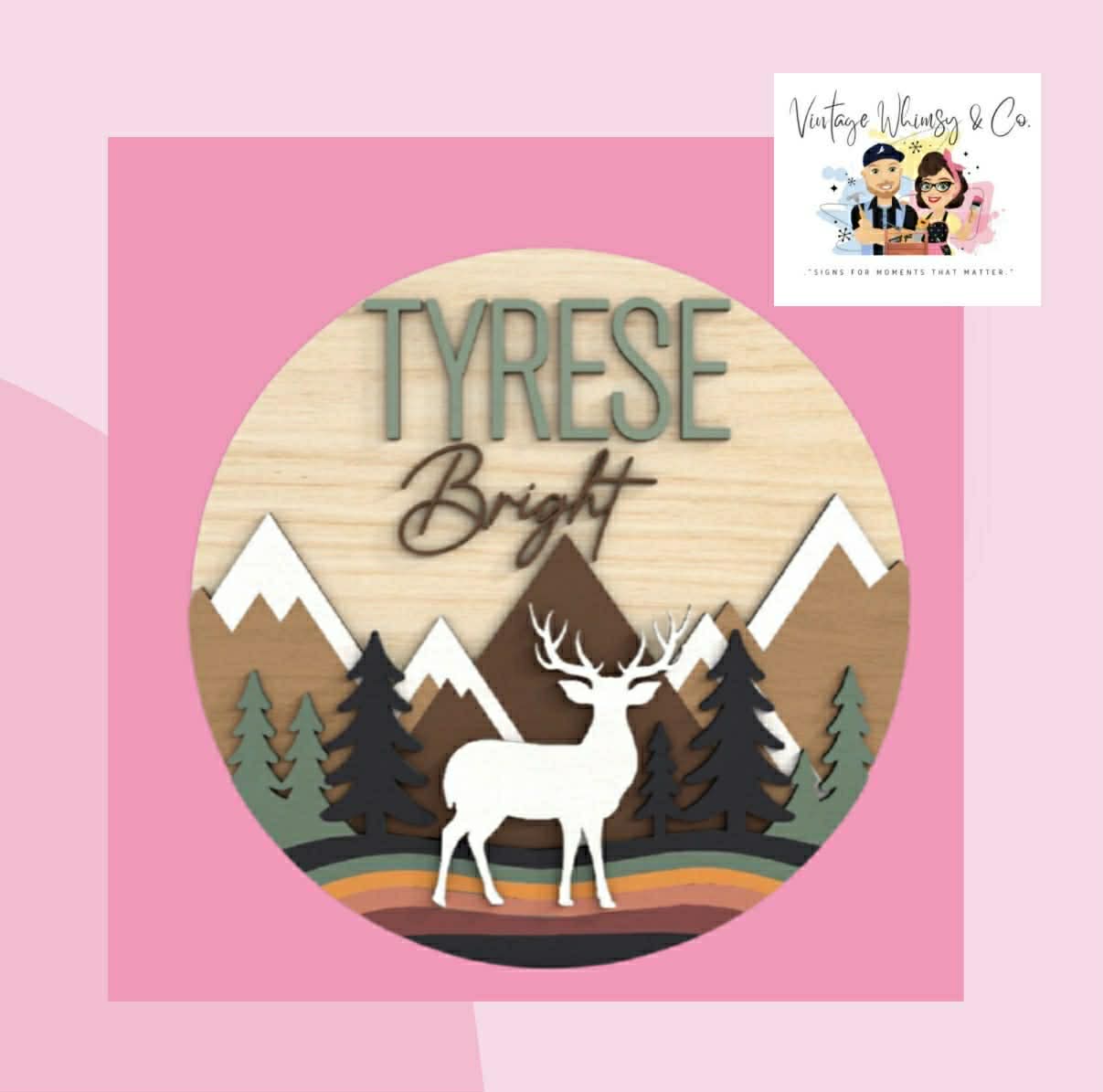 18 Inch Nursery 3D Doorhanger