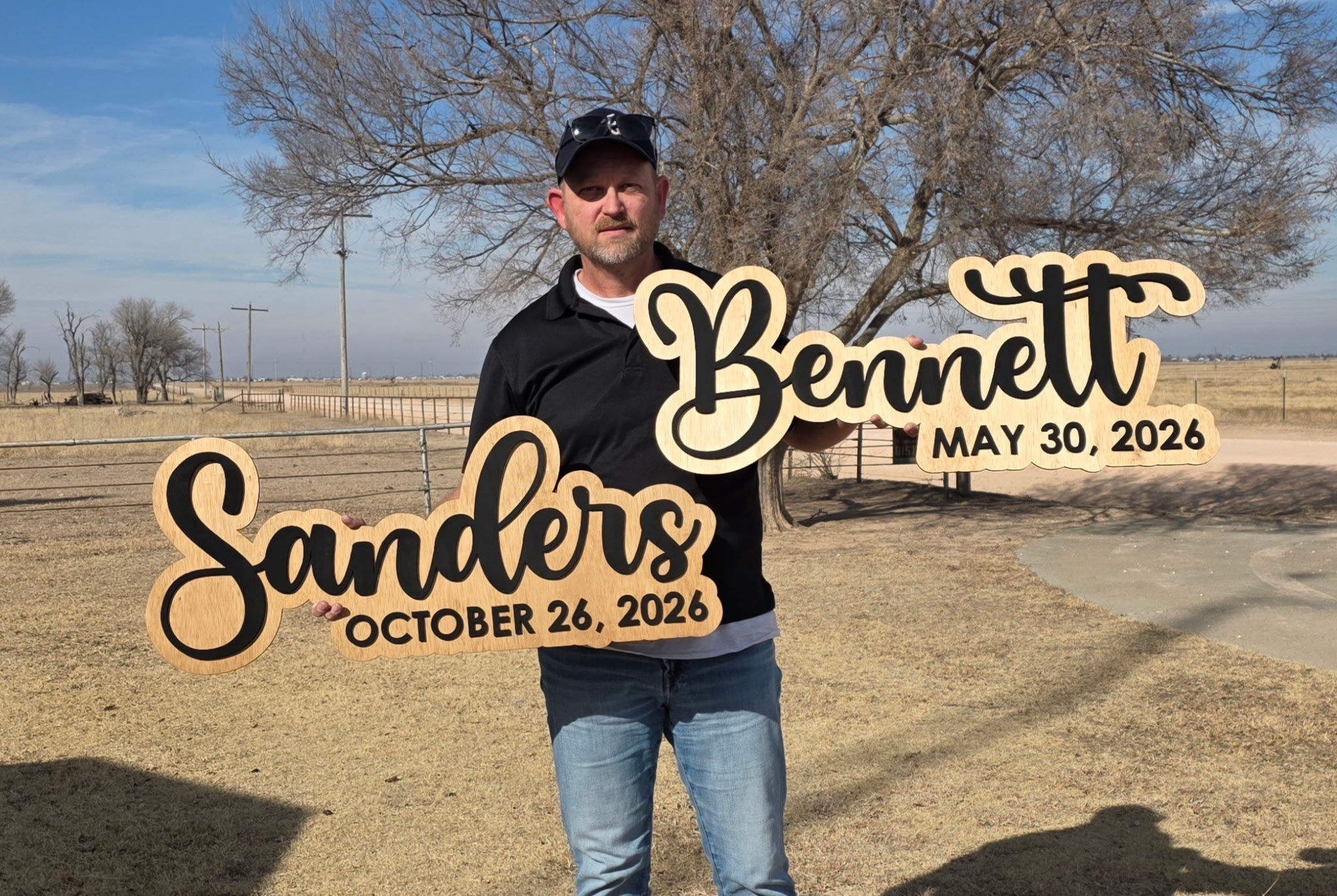 Couples 3D Name Sign