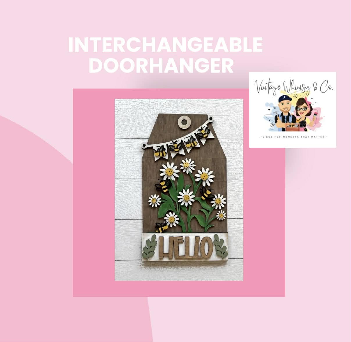 Interchangeable Doorhanger Attachments