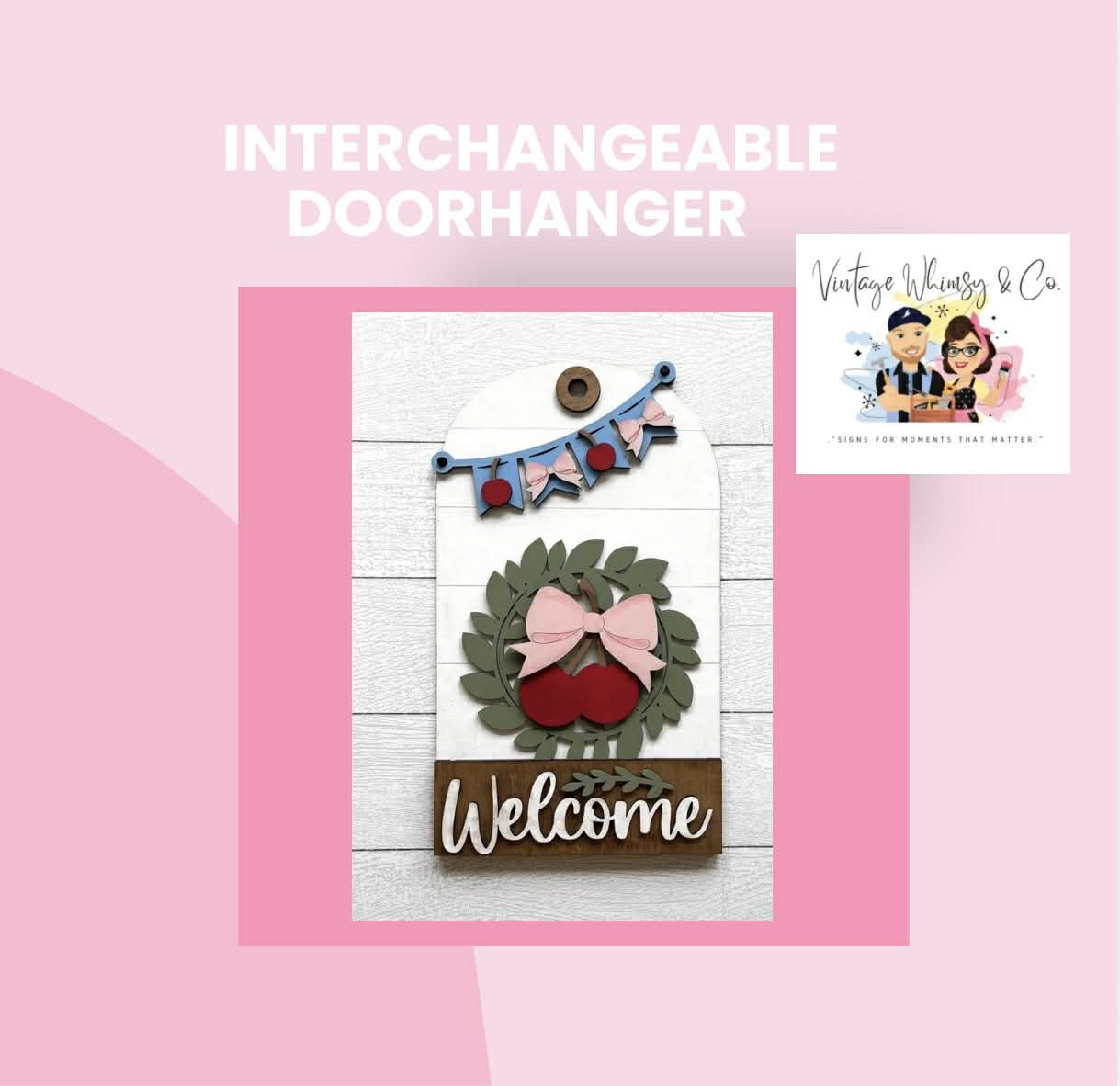 Interchangeable Doorhanger Attachments