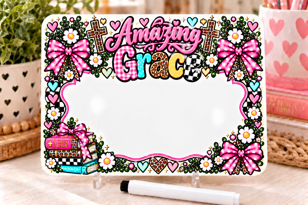 Faith Desk Dry Erase Board