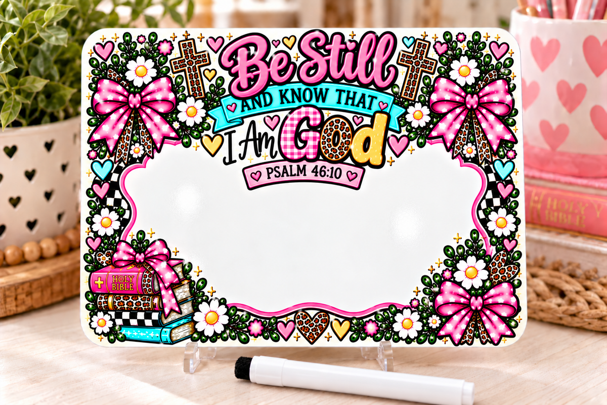 Faith Desk Dry Erase Board