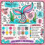 J203-Pippy & CiCi's Birthday Box-Mermaid Party Option