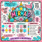 J203-Pippy & CiCi's Birthday Box-Mermaid Party Option