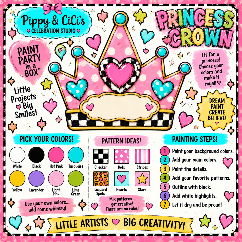 J200-Pippy & CiCi's Birthday Box-Princess Party Option