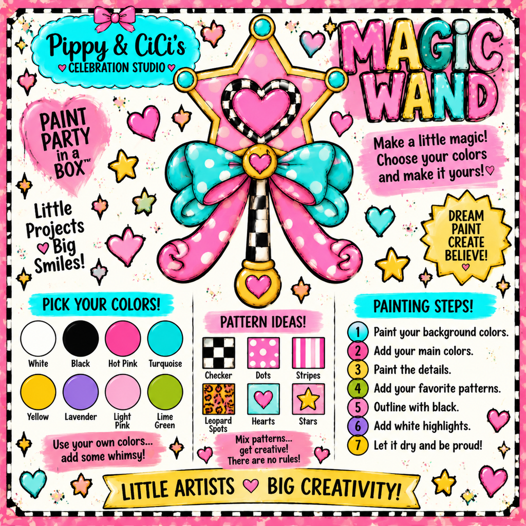 J200-Pippy & CiCi's Birthday Box-Princess Party Option