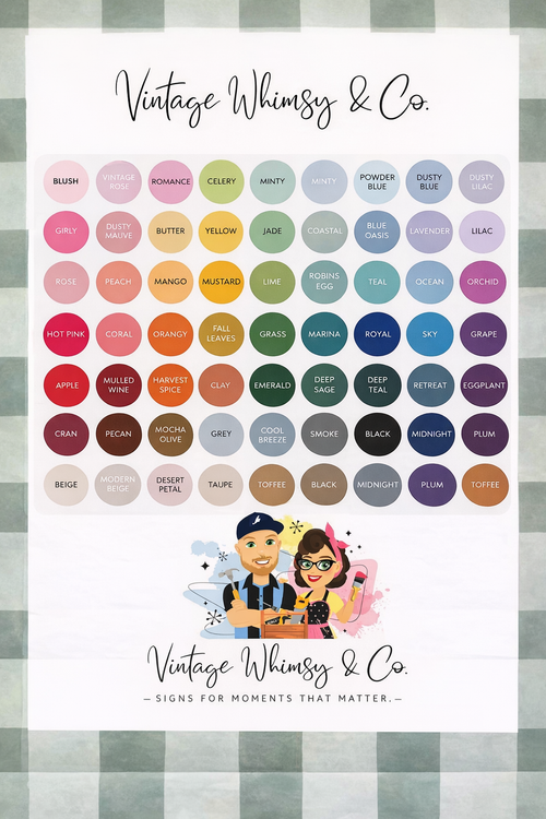 Bold Name + Bible Verse Door Hanger