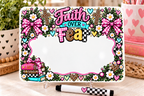 Faith Desk Dry Erase Board