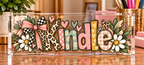 Personalized Acrylic Name Block