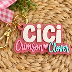 Personalized Layered Acrylic Keychain | Two Names

Copy