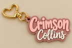 Personalized Layered Acrylic Keychain | Two Names

Copy