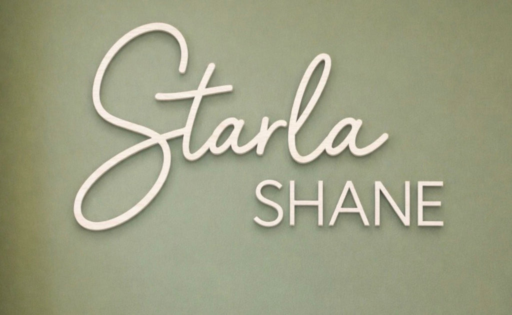 Single Layer Name Custom Sign