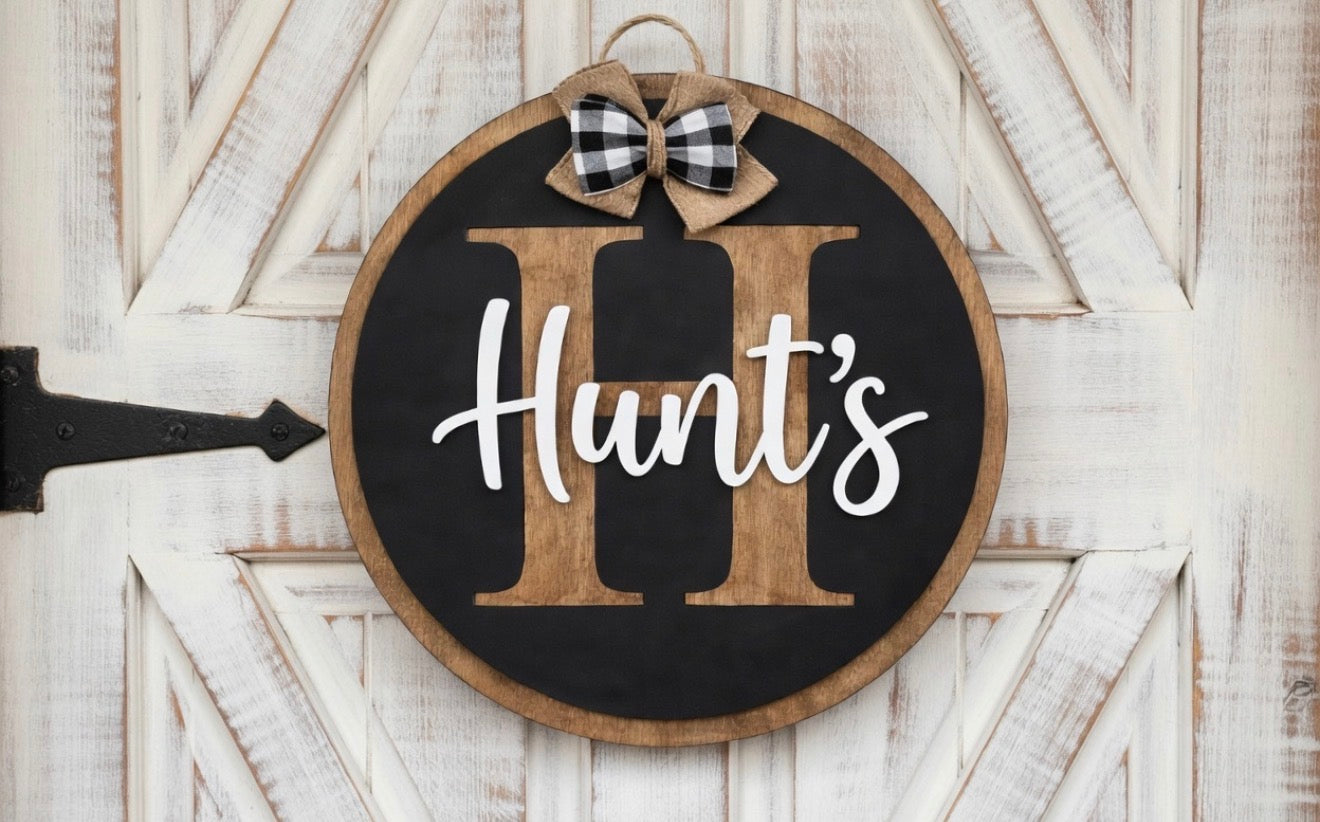 Custom Name Doorhangers