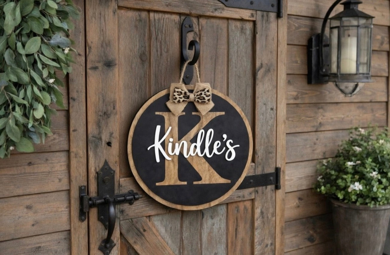 Custom Name Doorhangers