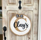 Custom Name Doorhangers