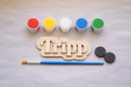 Name Sign Magnet DIY Paint Kit