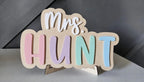 Acrylic 3D Name Sign