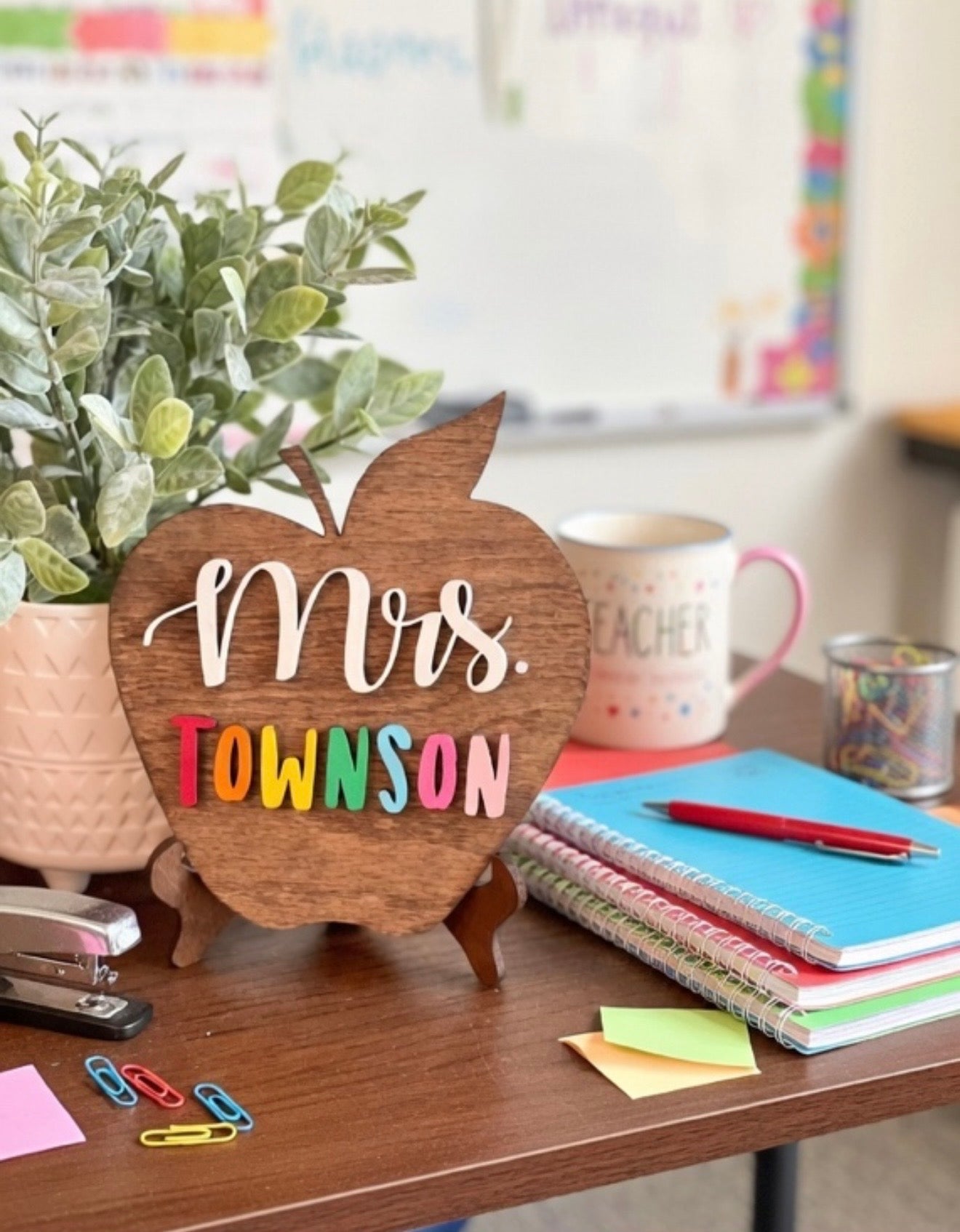 3D Personalized 3D Apple with Stand