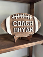 3D Custom Coach Sign with Stand