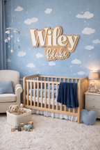 One Color 3D Name Sign