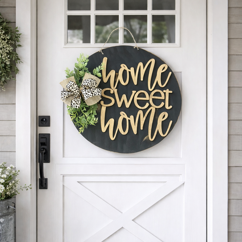 Home Sweet Home Door Hanger
