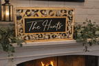 Leopard Print Lighted Box Sign