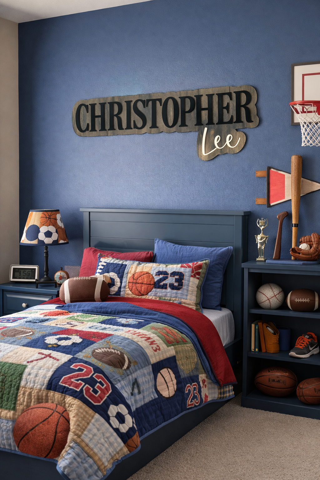 Two Color 3D Name Sign