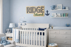 Two Color 3D Name Sign