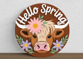 Hello Spring (Cow)