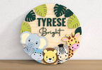 24 Inch Round 3D Nursery Signs