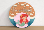 24 Inch Round 3D Nursery Signs