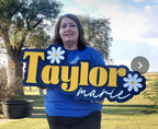 Two Color 3D Name Sign
