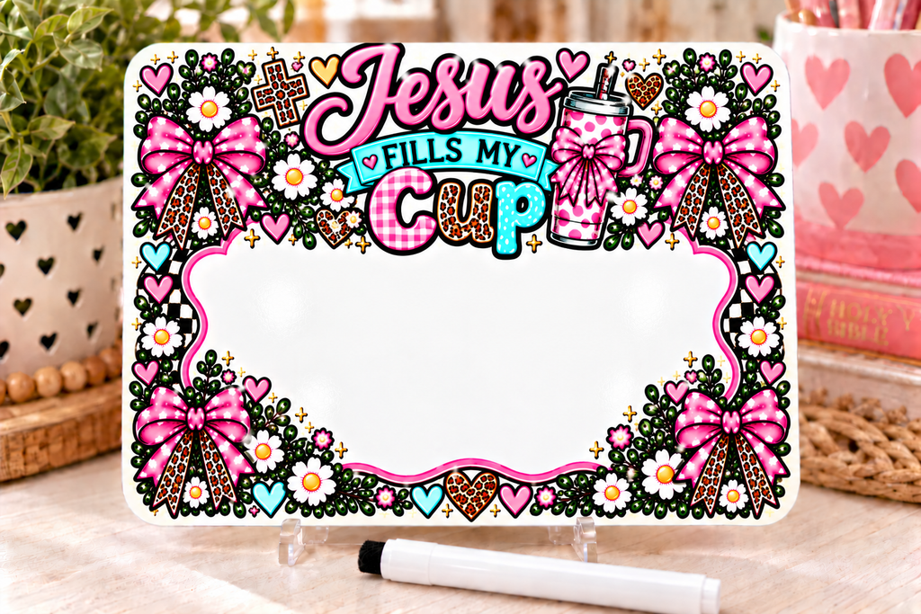 Faith Desk Dry Erase Board