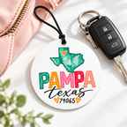 Hometown Car Freshie / Bag Tag