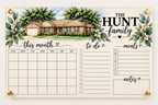 Custom Home Family Command Center