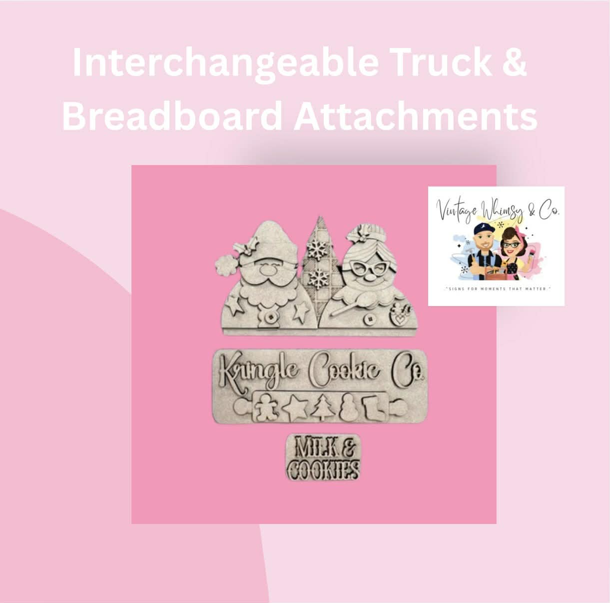 Interchangeable Truck & Breadboard Attachments