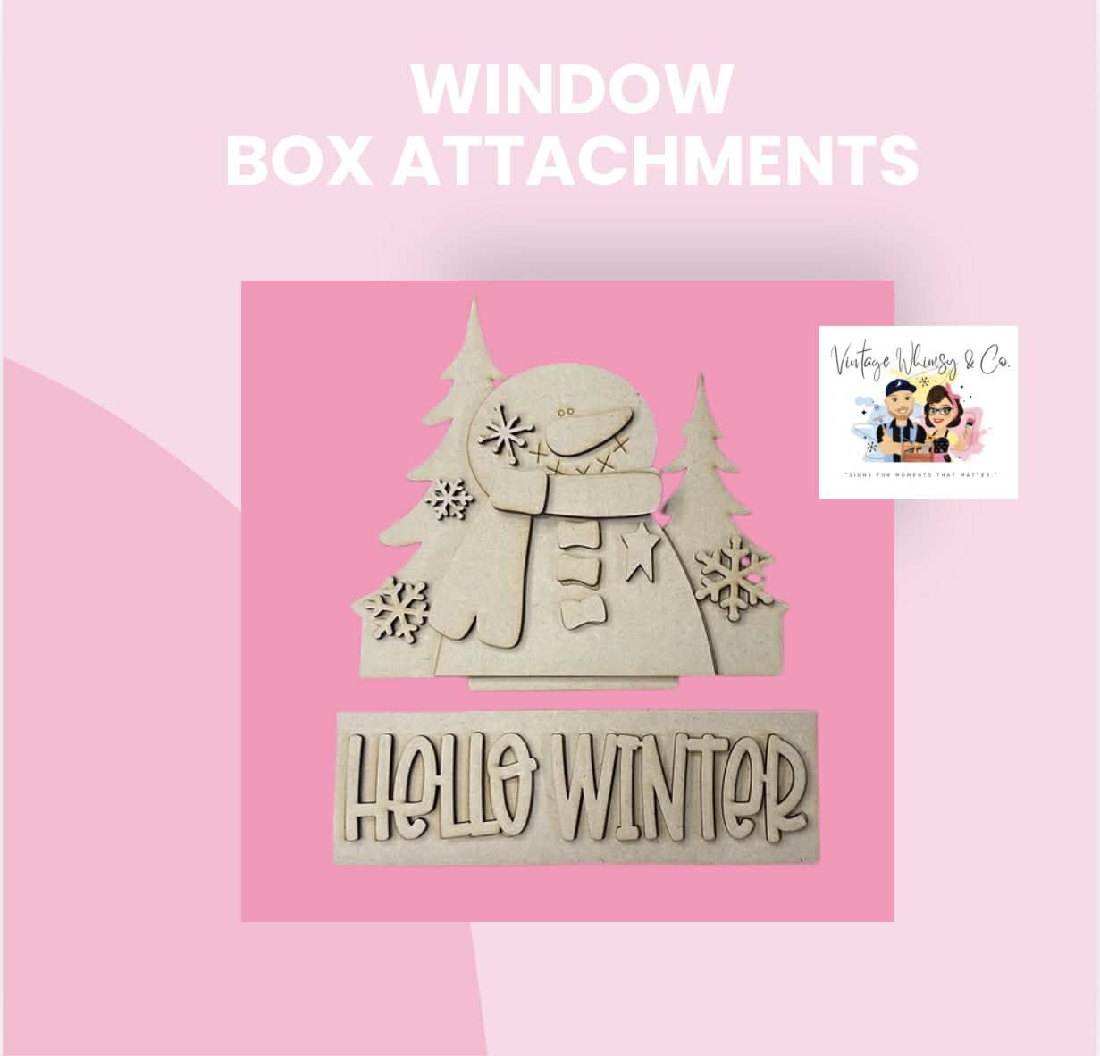 Window Box Attachments DIY Kit