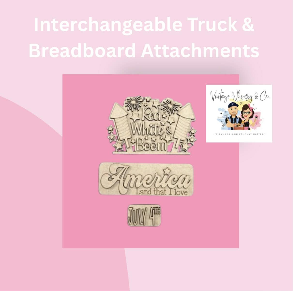 Interchangeable Truck & Breadboard Attachments